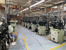 Lot of 10 Sangiacomo 4100 LinToe Sock Knitting Machine – 4" – 108 Needle