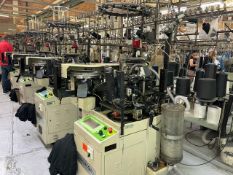 Sangiacomo 4100 LinToe Sock Knitting Machine – 4" – 108 Needle