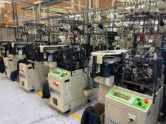 Lot of 5 Sangiacomo 4100 LinToe Sock Knitting Machine – 4" – 108 Needle
