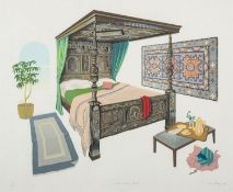 Ambrose (20th Century British school) - Two galleons at sea - Oil on canvas - 49 x 59cm,