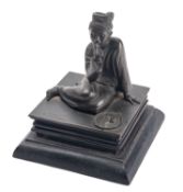 M.G. Pozin Pegu (apparently Burmese, fl. early 20th century), a patinated bronze model