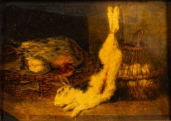 Benjamin Blake (British, 1757-1830) - Still life of game with hanging rabbit, partridge,
