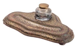 A Boullework encrier, in Louis XIV taste,