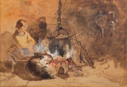 In the manner of Sir David Wilkie RA (Scottish, 1785-1841) -