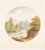 19th Century British school - A large quantity of amateur watercolours, and pencil sketches,