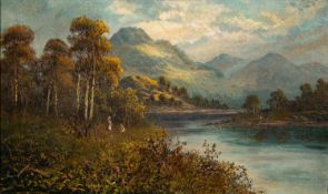 Frank Hider (British, 1861-1933) - 'Early Autumn' - Oil on canvas