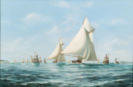 *John Bentham-Dinsdale (British, 1927-2008) - 'The America's Cup,