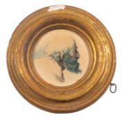 Manner of Guido Reni (Italian, 1575-1642) - Portrait study of bearded gentleman