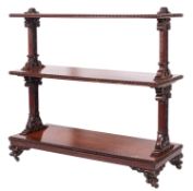A Vine Victorian mahogany buffet,