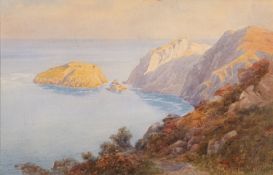 Hugh Percy Heard (British, 1866-1940) - Coastal landscape,