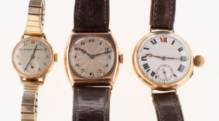 Three wristwatches to include Rolex,