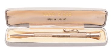 An Elizabeth II cased 9ct. gold 