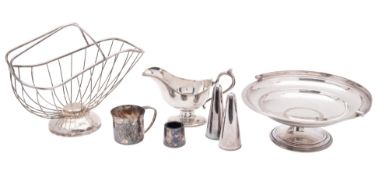 A quantity of silver plated wares, to include a part-canteen of flatware & cutlery,