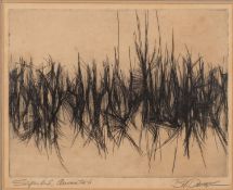 Robert Regis Dvorak (American, contemporary) - 'Suspended Animation' - Etching - 26.5 x 34.