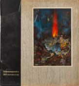 Leonardo Nierman (Mexican/American,1932 - 2023) - 'The White City' - Oil on board - 40 x 60cm,