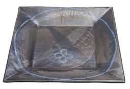 Terri Holman [Contemporary], a slab built stoneware dish