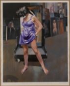 * Robert Oscar Lenkiewicz (British, 1941-2002) - 'Painter with Esther