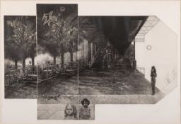 Peter Winslow Milton (American, b 1930) - 'Passage III'