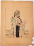 20th Century Russian school possibly attributable to Vladimir Vasil'evich Lebedev (Russian,