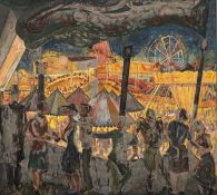 Brian Chugg (British, 1926-2003) - 'Barnstaple Fair',