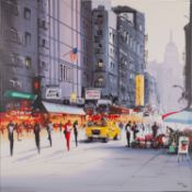 * Henderson Cisz (Brazilian, b 1960) 'City Scape' - Limited edition giclee print,
