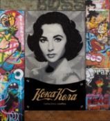 * Lhouette (Ciarán Robinson) (British, b 1985) - 'Taylor Made' limited edition 8/20 - A multi panel,