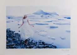 * Miss Aniela (Natalie Dybisz, British b 1986) - Ice Dream S - Ink wet pigment print