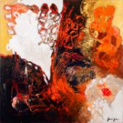 * Pascal Magis (French, 1955-2011) - Abstract - Oil on canvas - 100.5 x 100.