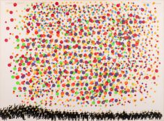 * Bernard Cheese (British, 1925-2013) - 'Jubilant Crowd'
