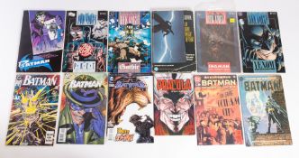 Batman, a collection of 1980s and later comics.