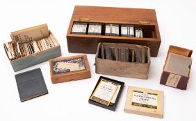 A collection of early 20th Century glass negatives relating to Italy.