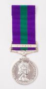 A QEII General Service Medal with Cyprus clasp awarded to 23416347 SIGMN F T Harrison R.SIGS.