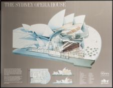 The Sydney Opera House, framed print,