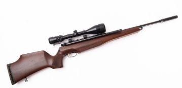 An Air Arms sidelever air rifle. Serial number 40584, .