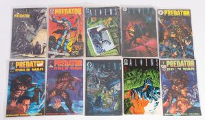 Aliens, A collection 1980s and later comic books.