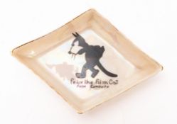 An early 20th century Felix the Film Cat tray by Wilton.