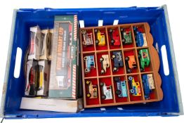 A collection of mainly Lledo diecast vehicles. Including lorries, vans and cars etc, mostly boxed.