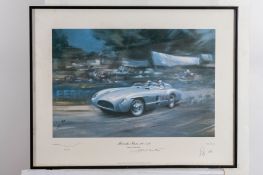 Keith Woodcock (British Contemporary) 'Mercedes Benz, Winners 1955,