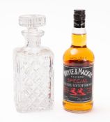 A bottle of Whyte and Mackay Special blended scotch whisky.