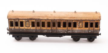 A mixed collection of model railway locomotives and accessories.