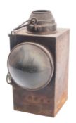 A mid-20th century British Railways signal lantern.