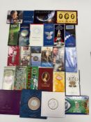 A collection of twenty five Great British coin sets.