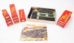 A Tri-ang OO gauge BR 0-6-0 clockwork tank engine 748.