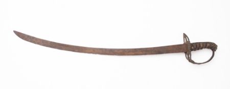 A late 18th century British Infantry Officer's sword, 1770 pattern,