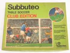 A Subbuteo Club Edition table soccer game.