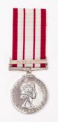 A QEII Naval General Service Medal with Near East clasp awarded to P/MX 888887 FC Whitaker ERA 3 RN.