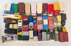 A collection of mainly Lledo diecast vehicles. Including cars, lorries and trucks etc, all unboxed.