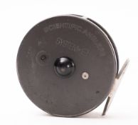 A Hardy Bros, Alnwick Scientific Angler System 9 4' fishing reel. In a Hardy reel case.