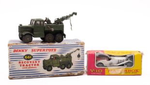 Dinky 661 Scammell Recovery Tractor,