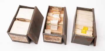 A collection of early 20th Century glass negatives relating to Cornwall.